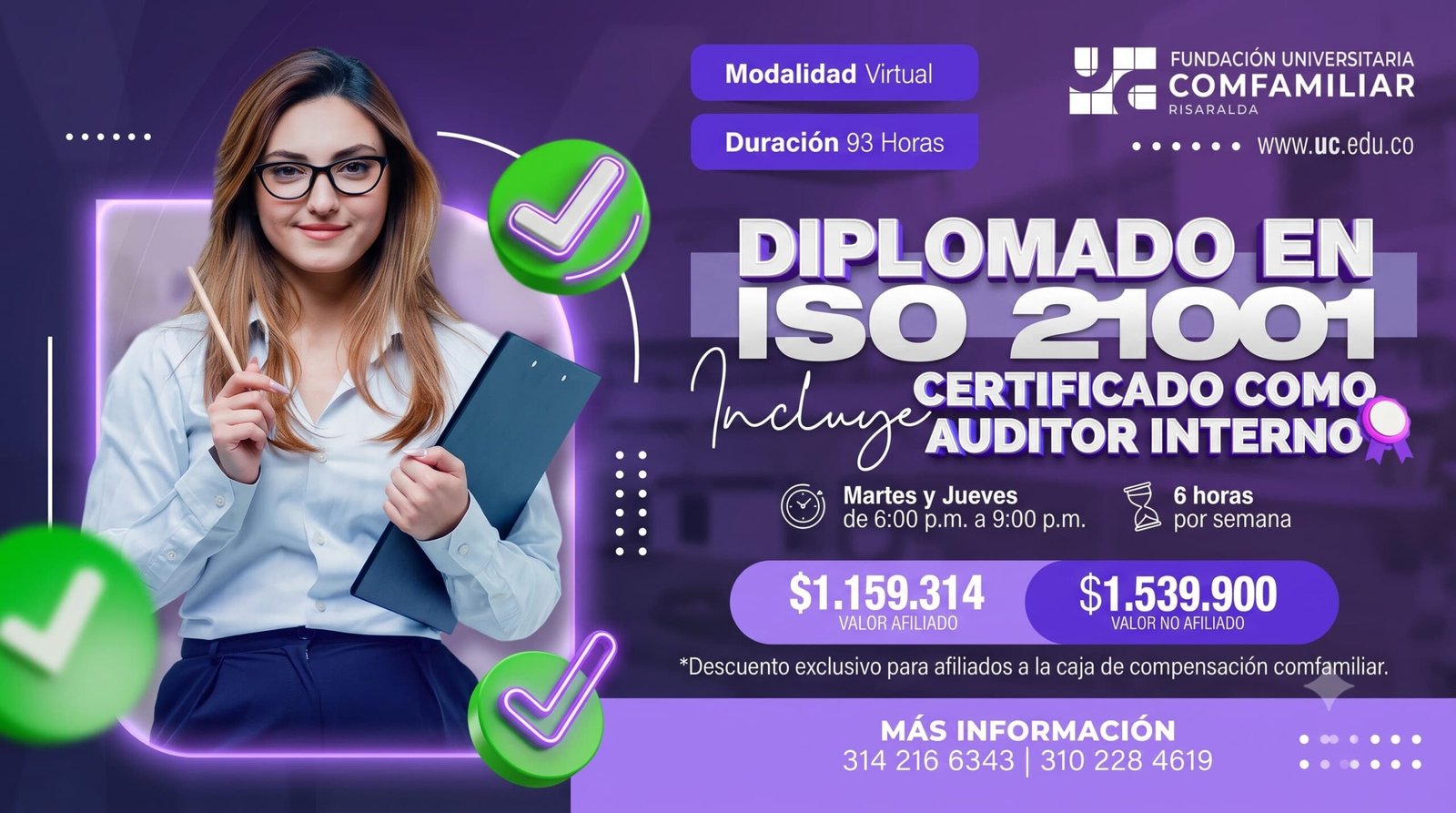 Diplomado en ISO 21001